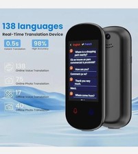 138 Language Translator Device Smart Two-Way Instant Ai Voice Photo Translation