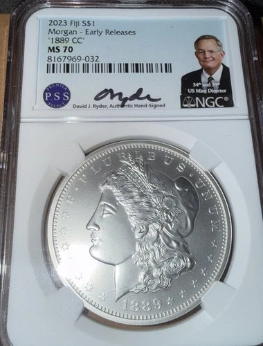 NGC MS-70 2023 Fiji Morgan Dollar