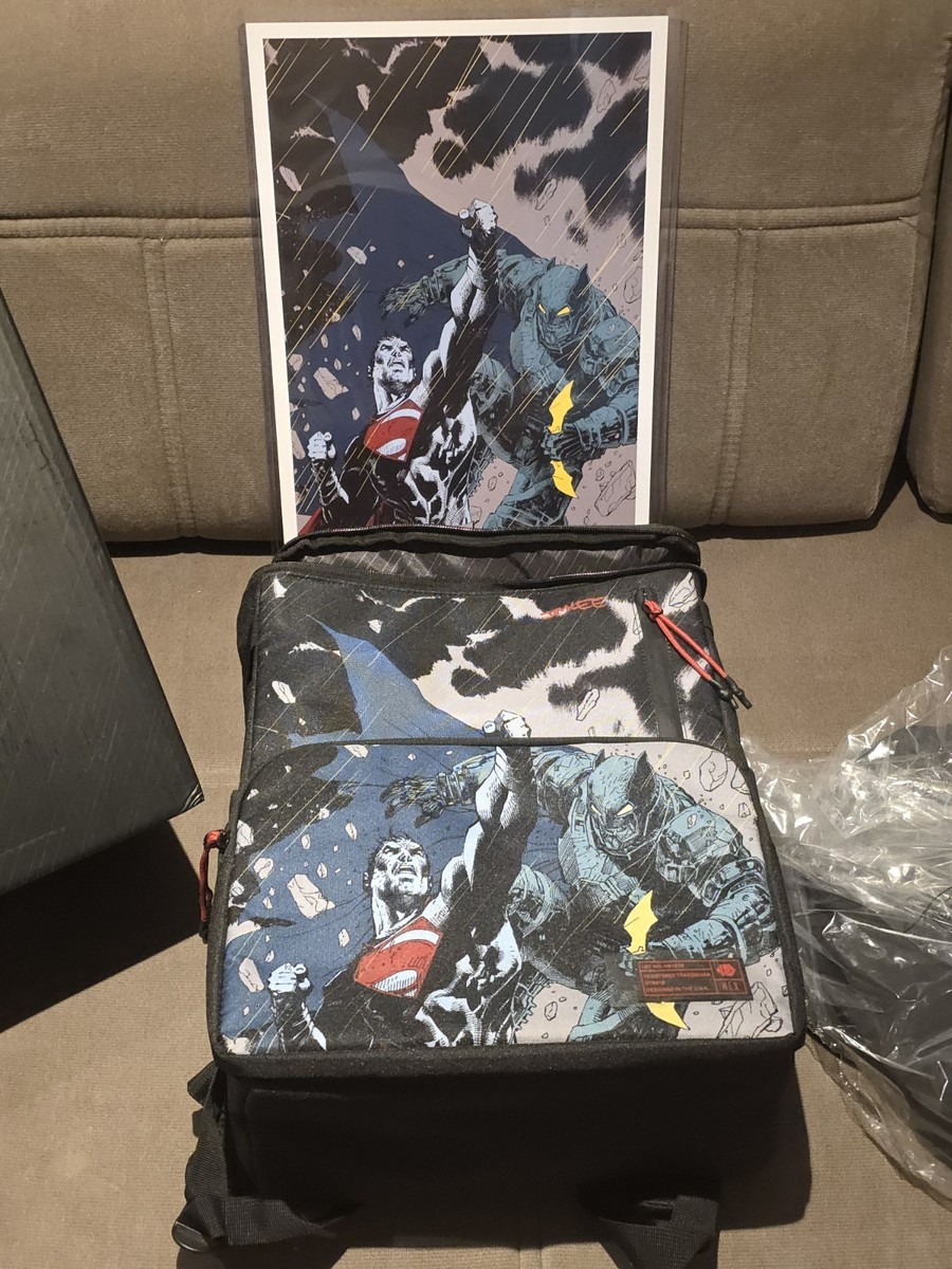 HEX Jim Lee Comic Backpack V2 Batman Vs Superman *NEW In BOX with