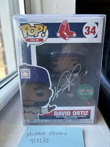 david ortiz Autographed Signed Funko Pop Fenway Exclusive JSA Cert 