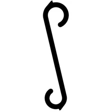 Steel Target Hanging Hooks S Hooks AR500 Bulletproof Simple Strong Hangers