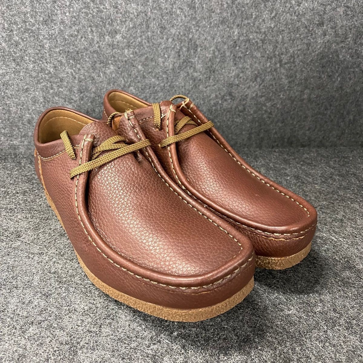 CLARKS Shacre II Run Lace Up Shoes Men's Size 11.5 M Tan Tumbled