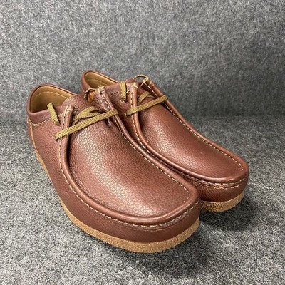 CLARKS Shacre II Run Lace Up Shoes Men's Size 11.5 M Tan Tumbled