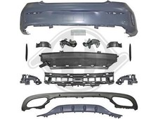 Sportstoßstange hinten AMG-Optik für Mercedes C205 2015-2018