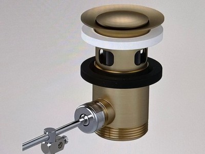 Axor/Hansgrohe Ablaufgarnitur mit Zugstange für Waschtisch-/Bidetmischer, Bronze