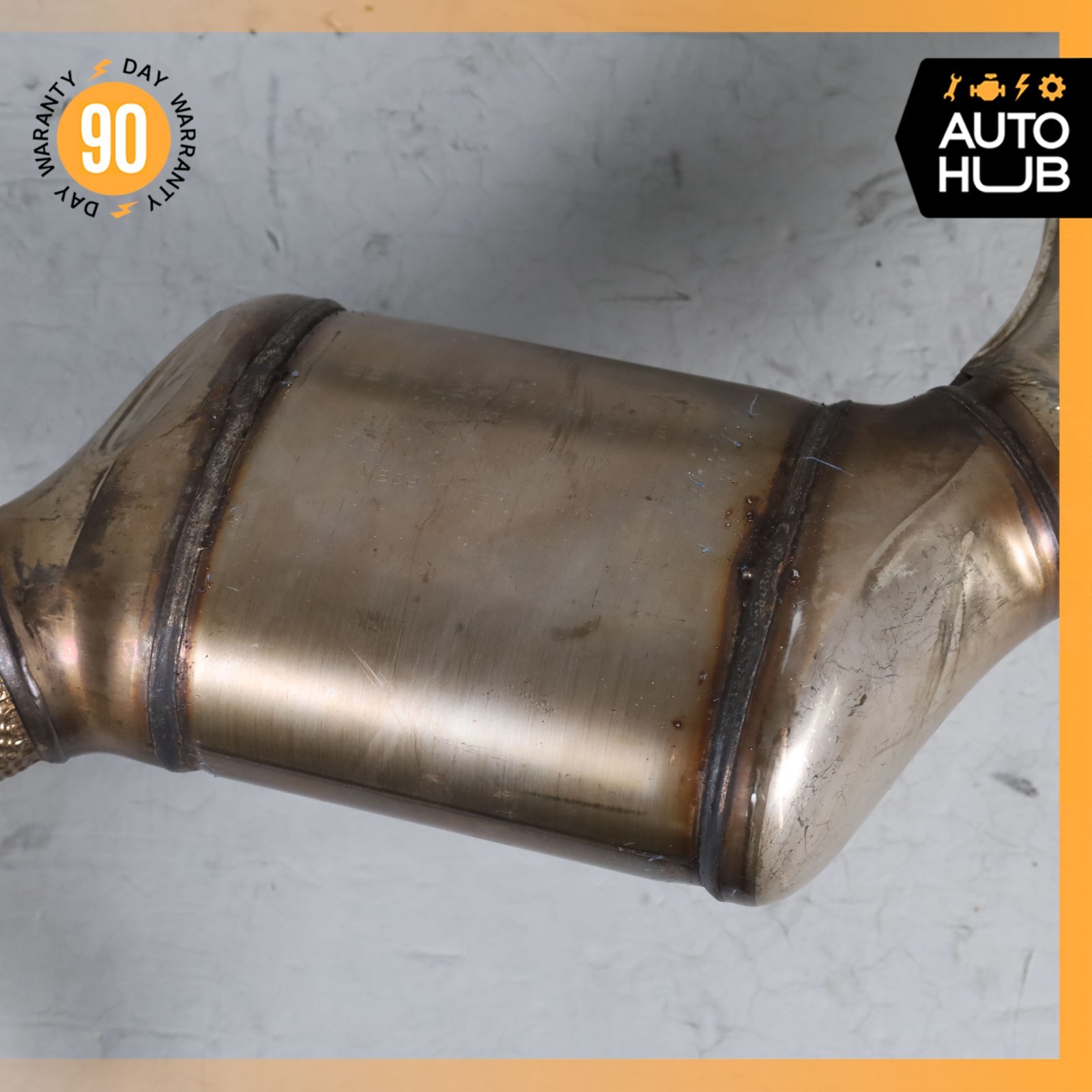 13-18 Bentley Continental GTC GT 4.0L V8 Exhaust Downpipe Set 3W0131705E OEM 11k