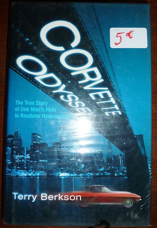 Livre Corvette Odyssey en anglais pour les passionnés d'histoire automobile américaine
