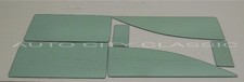 1955 1956 Ford Crown Victoria 2 Door Hardtop Glass Vent Door Quarter Set Green 1955 1956 Ford Crown Victoria 2 Door Hardtop Glass Vent Door Quarter Set Green