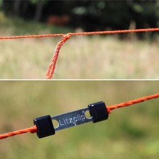 Litzclip Poly Drahtverbinder Reparaturklemme Bis 3mm f&uuml;r Weidezaun