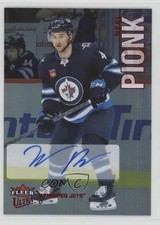 2022-23 Upper Deck Fleer Ultra Red Rainbow Foil 5/25 Neal Pionk #93 Auto ba4