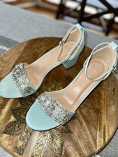 KATE WHITCOMB SHOES BRIELLE BLUE Women s Size 8.5 New Box Bride Something Blue
