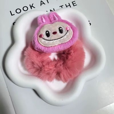 Dark Purple Cute Hair Tie Band For Girls Women Kids Accessories