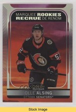 2021-22 O-Pee-Chee Platinum Marquee Rookies Sunset Olle Alsing #256 READ t4m