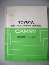 Toyota Electrical Wiring Diagram Camry SV2_ CV20  1986
