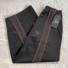 Needles H.D. Track Pants L Polyester Smooth Straight Black Brown Mens  552