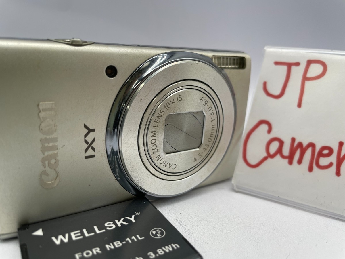 Canon IXY 140 silver IXUS 155 PowerShot ELPH 150 IS Digital Camera 