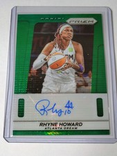 2025 Panini Prizm WNBA -Rhyne Howard #TB-RH Auto Green /25 Atlanta Dream