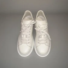 alexander mcqueen sneakers white and black 45