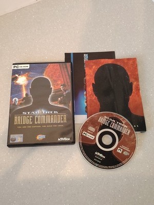 Star Trek Bridge Commander PC CD Rom nts SCHNELLER VERSAND (A) 
