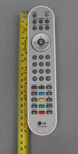 Original LG 6710V00126P TV-Fernbedienung - getestet und funktionsfähig - Bild 5 von 6