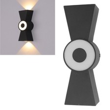 Image of Modern Wall Sconce Light 8W 3000K LED Wall Lamp 720LM For Courtyard