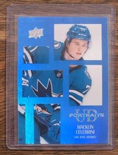 2024-25 Upper Deck Series 2 UD Portraits Macklin Celebrini