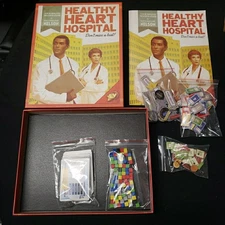 Healthy Heart Hospital (Board Game, 2015) Victory Point Games strategy COMPLETE