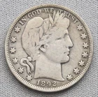 1892 O Barber Half Dollar - BHA102