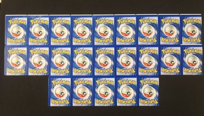 PokémonERRORLot Cut Mark/Sheet edges/Matching miscut pair/Alignment/Twisted Back