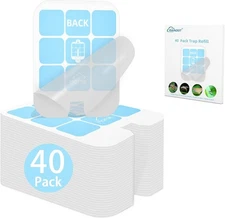 40 Pack Fly Trap Refill Compatilble with Safer Home Fly Trap Refill Flying Insec