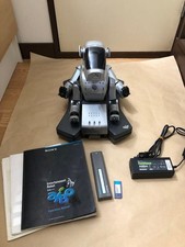 Sony AIBO ERS-111 robot digitale cane spazzatura argento raro