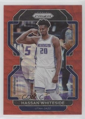 2021-22 Panini Prizm Ruby Wave Prizm Hassan Whiteside #29 0lt3