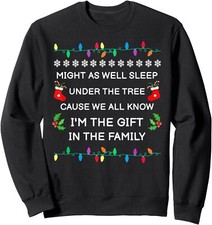 Funny Christmas Christmas Pajamas Christmas Unisex Crewneck Sweatshirt