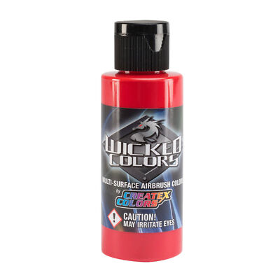 (245,83 /1l) Createx Wicked - W005 Red - 60ml Airbrush Farbe 116005