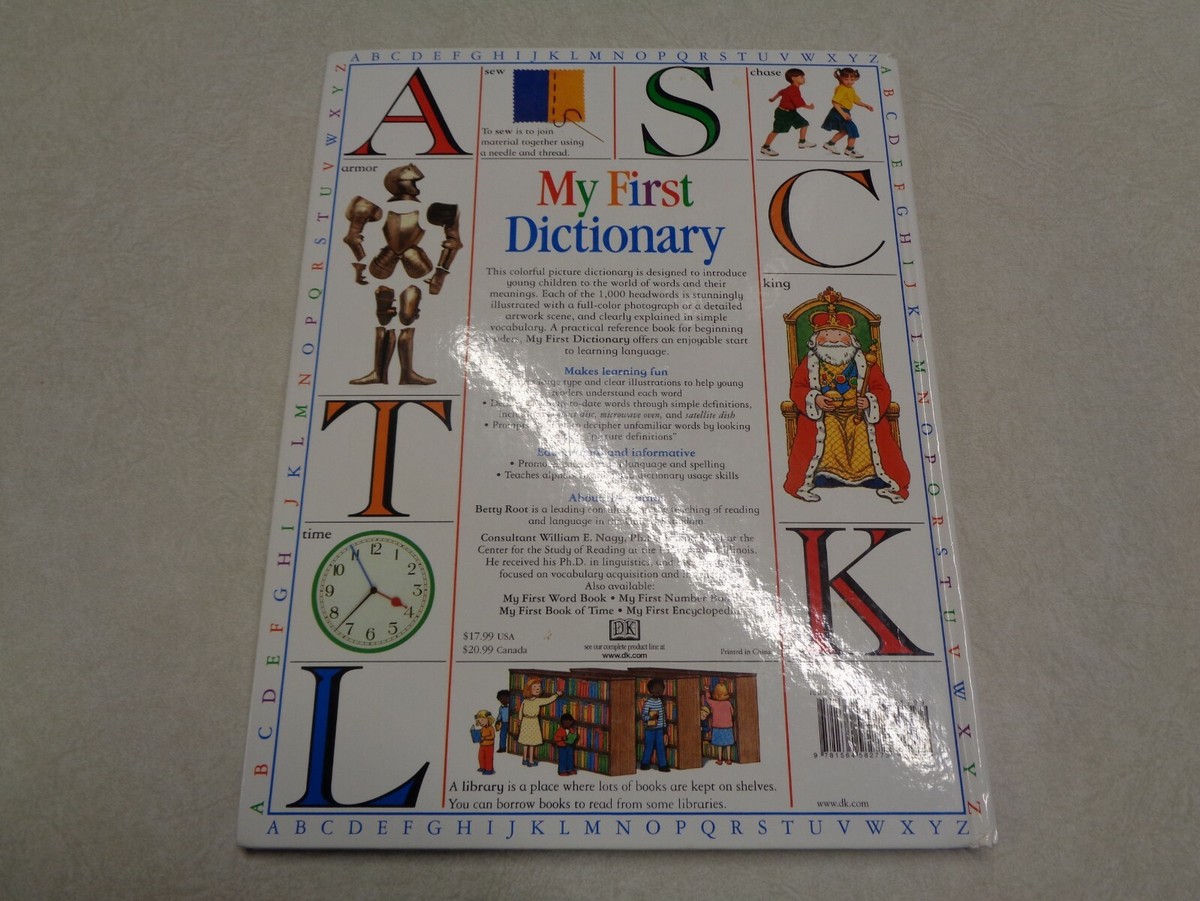 MY FIRST DICTIONARY: 1,000 WORDS, PICTURES, AND DEFINITIONS