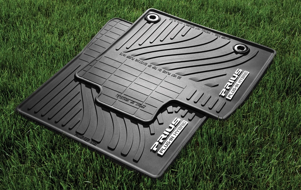 Alfombrillas enchufables originales Toyota 2012-2015 Prius OEM para todo tipo de clima PT908-47123-20 Foto 4 de 4