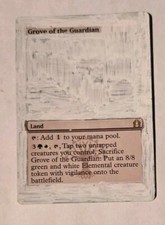 Grove of the Guardian 240 R Return to Ravnica RTR MTG ALTERED 