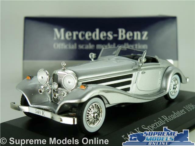 【1/16プラモデル】1936 メルセデス　５４０K MERCEDES BENZ 540 K MODEL CAR 1936 SILVER SPEZIAL ROADSTER 1