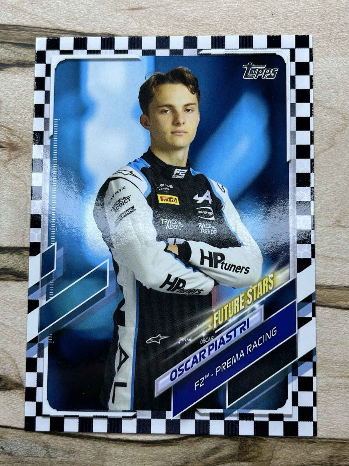 Oscar Piastri trading card