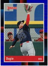 Dugio (Alex Verdugo) 2022 Donruss Holo Blue Retro Variations