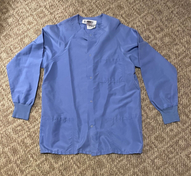 Two Woman's Small Uniform Shirt Lab Coat Scrub Smock Medical  DenLine Protection