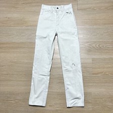 Vintage Levi's Sta-Prest Big E Pants 22X26 Khaki Straight Leg USA 60s 70s Jeans