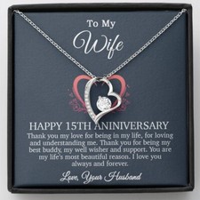 15th Anniversary Gift For Wife, 15 Year Anniversary Gifts, 15th Wedding Gift