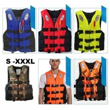Adult Buoyancy Aid Life Jacket Vest Sailing Fishing Kayak Chaleco Salvavidas 3XL