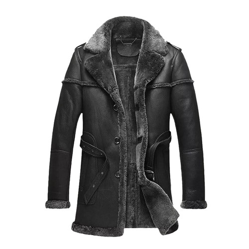 Italian handmade men genuine Lamb leather slim fit jacket Black | eBay