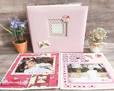 Little Girl Scrapbook Album, Premade Girl Scrapbook Album, Little Girl Album