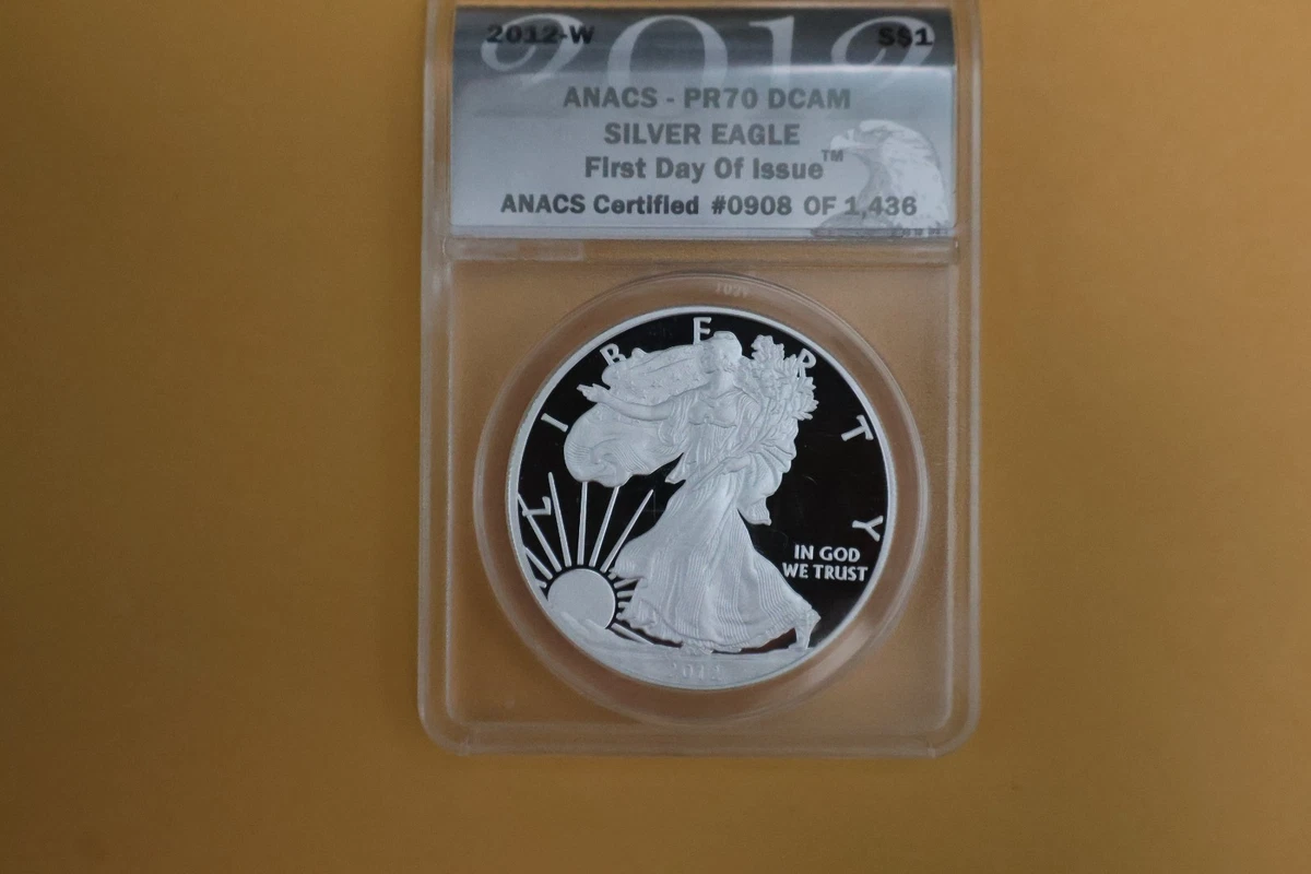 American Eagle PR 70 Graded 2012 Silver Bullion Coins for sale | eBay