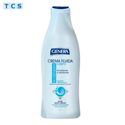 GENERA Crema Fluida, Körpercreme pflegend und feuchtigkeitsspendend, 500 ml