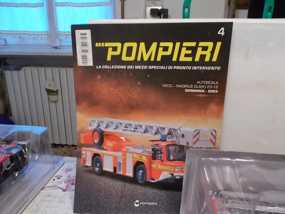 ATLAS SC1/43 AUTOSCALA MAGIRUS DLA K2003 DEI VIGILI DEL FUOCO - Immagine 2 di 4