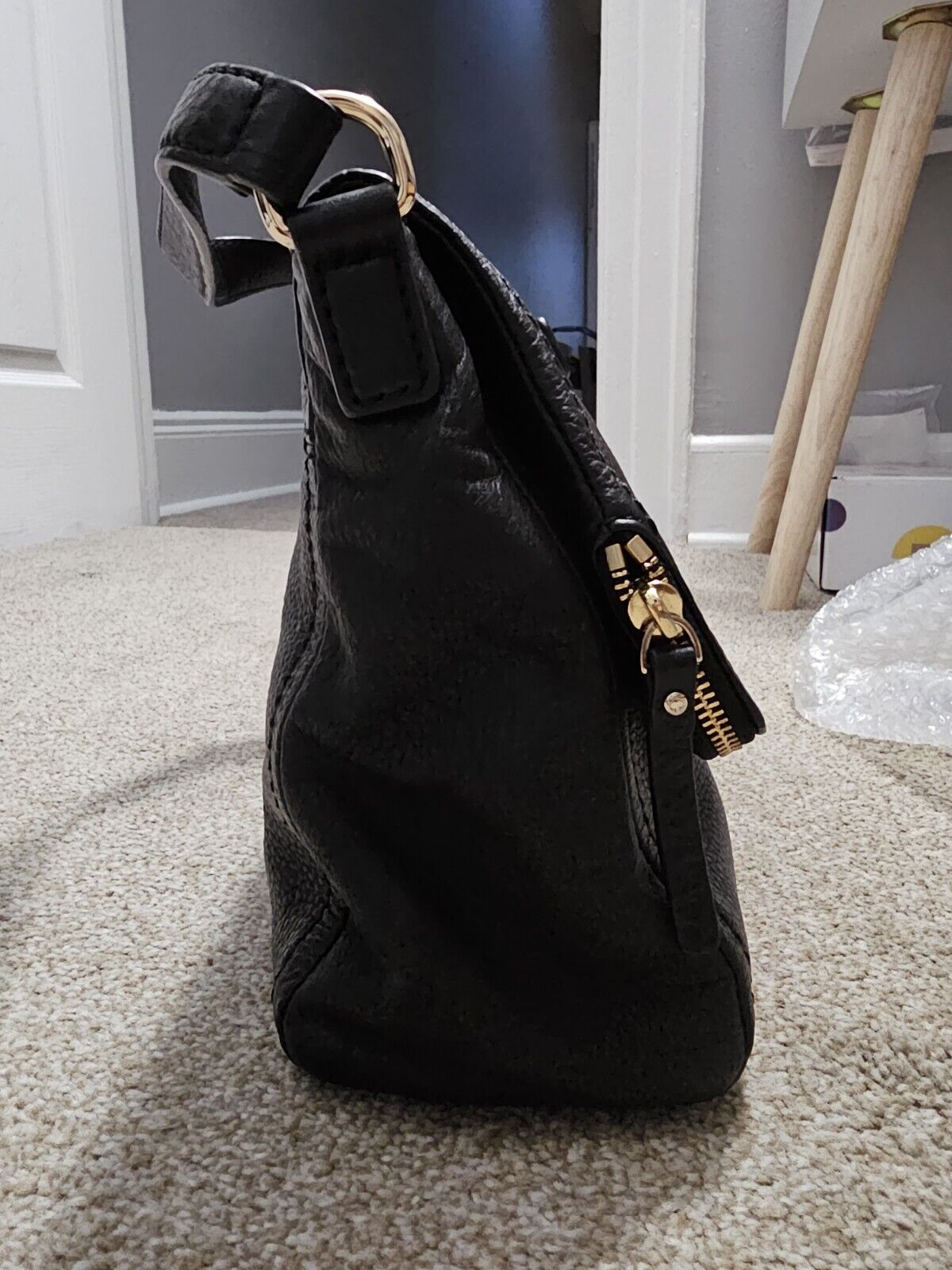 Kate Spade New York Soft Leather Handbag (Black, … - image 6
